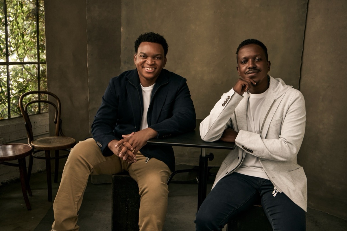 Rwazi co-founders Joseph Rutakangwa and Eric Sewankambo